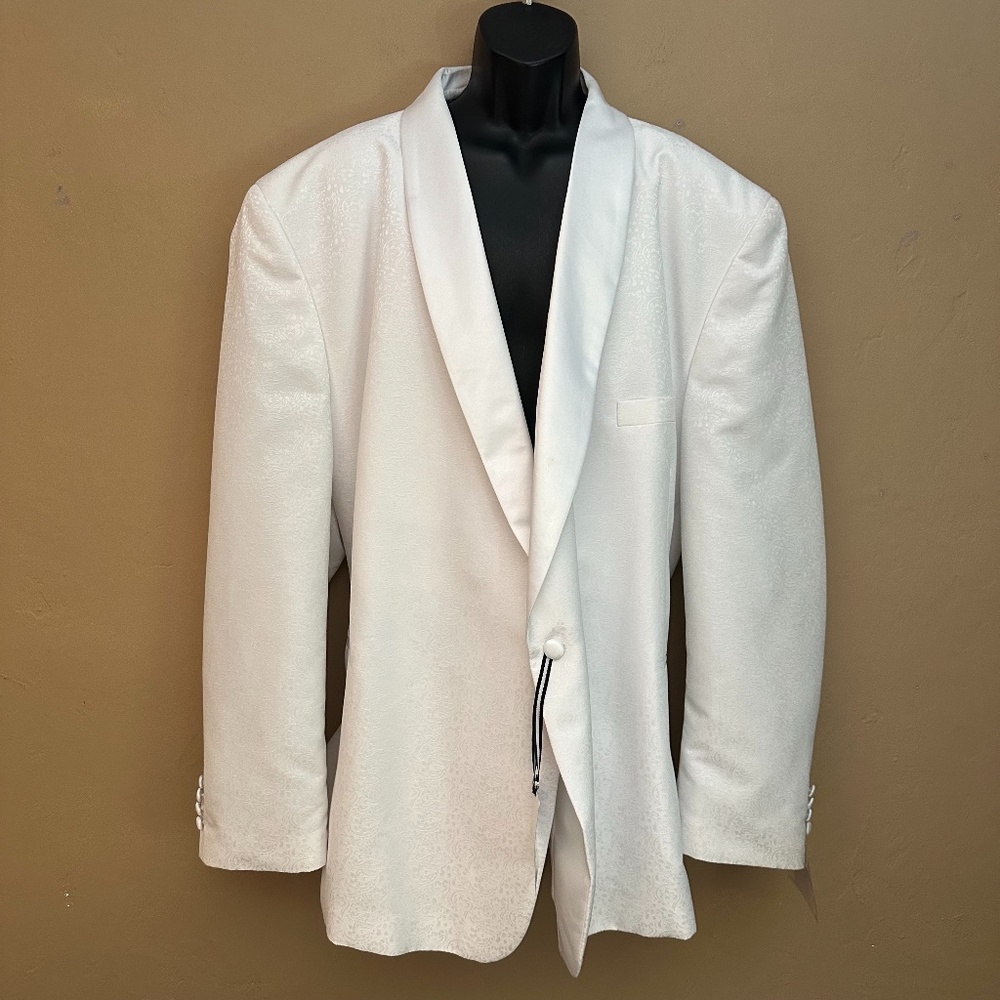 Blu Martini Tapestry Dinner Jacket NWT 6XL 1 button Side vents